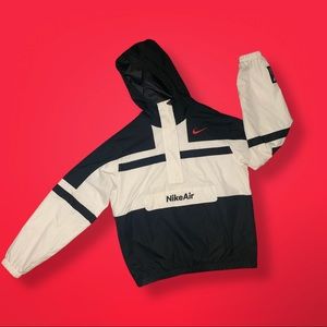 Men’s Oreo Nike Sport Windbreaker Pull Over Hoodie